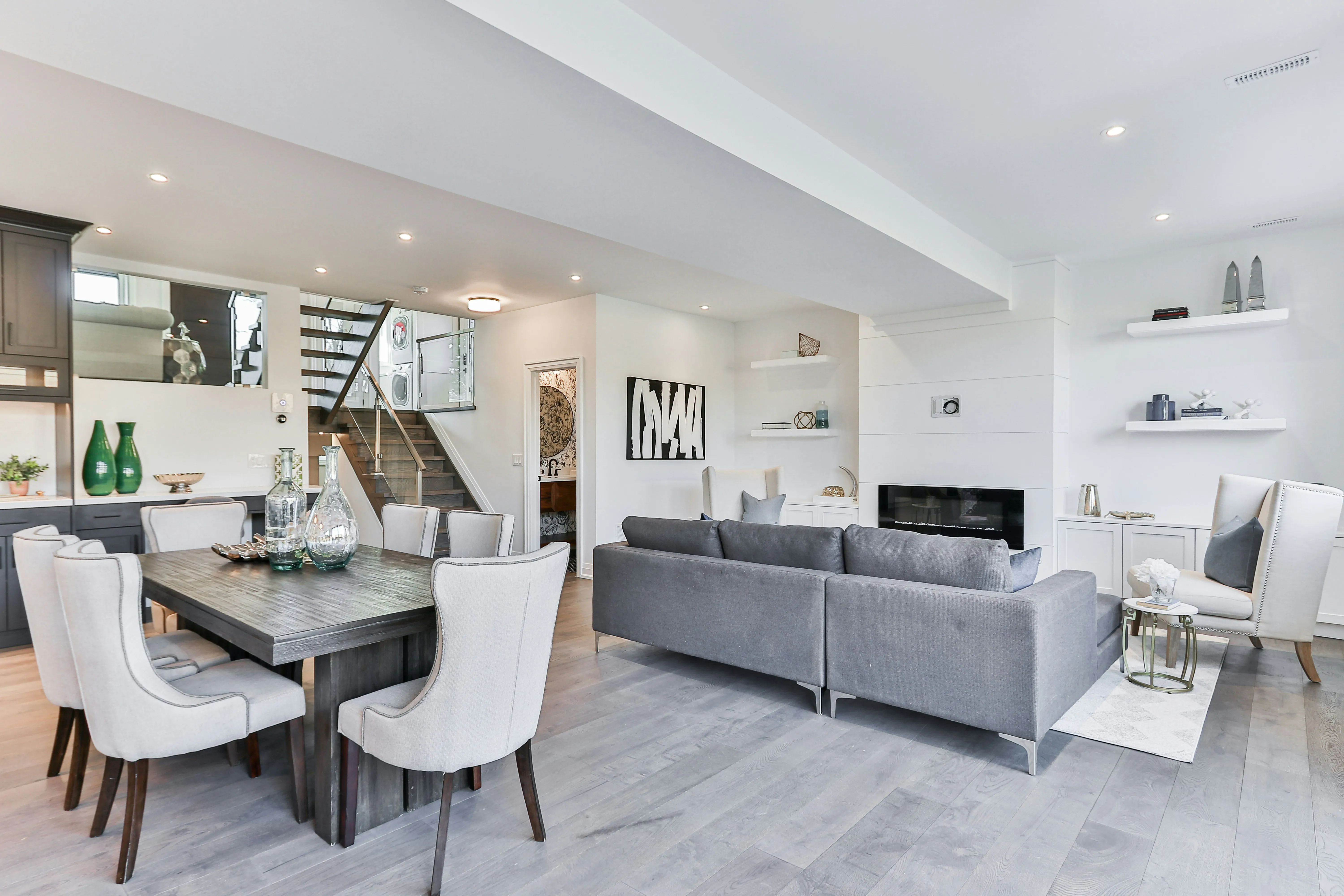 Whole home remodel with dining and living room in Surprise AZ